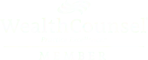 Wealth Council White Logo